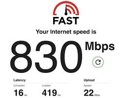 Internet Down/Up Speed Test.